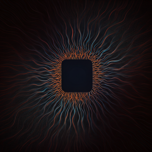 Abstract AI Neural Network